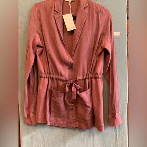 Splendid Women's Mauve Utility Jacket